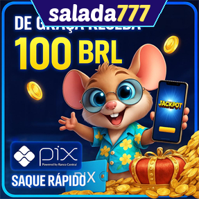 salada777 Ganhe R$ 100,00 Gratis